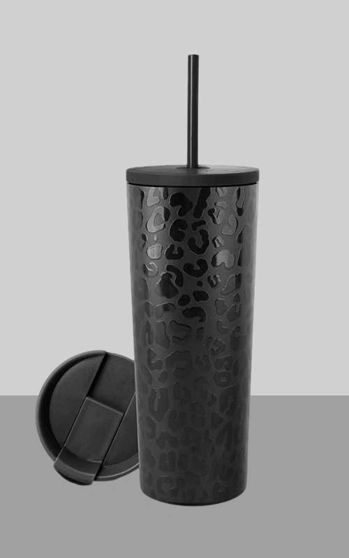 simple modern 20oz stainless steel vacuum insulated classic tumbler with lid and straw